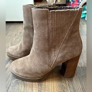 Aldo brown suede boots